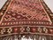 Large Vintage Afghan Red and Brown Tribal Kilim Wool Rug, Image 3