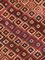 Large Vintage Afghan Red and Brown Tribal Kilim Wool Rug, Image 8