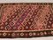 Large Vintage Afghan Red and Brown Tribal Kilim Wool Rug, Image 5