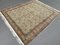 Large Vintage Turkish Wool Square Tribal Rug, Image 3