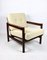 Vintage Boucle Lounge Chair in Beige, 1970s, Image 1