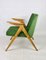 Green Bunny Chair by Józef Chierowski, 1970s 6