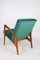 Vintage Polish Easy Chair in Green, 1970s 8