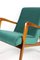 Vintage Polish Easy Chair in Green, 1970s 5