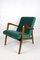 Vintage Polish Easy Chair in Green, 1970s 6