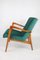 Vintage Polish Easy Chair in Green, 1970s 7