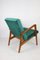 Vintage Polish Easy Chair in Green, 1970s, Image 12