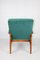 Vintage Polish Easy Chair in Green, 1970s 9