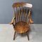 Antiker englischer Windsor Stuhl aus Ulmenholz 4