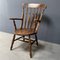 Antiker englischer Windsor Stuhl aus Ulmenholz 9