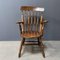 Antiker englischer Windsor Stuhl aus Ulmenholz 3