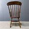 Antiker englischer Windsor Stuhl aus Ulmenholz 13