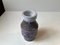 Glazed Purple Ceramic Vase from Laholm Sweden, 1960s 5