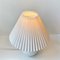 White Egg-Shaped Table Lamp by Poul Seest Andersen for Le Klint, 1970s 3