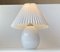 Weiße eiförmige Tischlampe von Poul Seest Andersen für Le Klint, 1970er 2