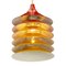 Lámpara Duett naranja de Bent Gantzel Boysen para Ikea, años 70, Imagen 5