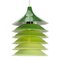Lámpara Duett verde de Bent Gantzel Boysen para Ikea, años 70, Imagen 4
