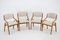 Czechoslovakian Dining Chairs in Bentwood and Boucle Fabric, 1970s, Set of 4 2