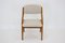Czechoslovakian Dining Chairs in Bentwood and Boucle Fabric, 1970s, Set of 4, Image 3