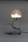 Lampada da tavolo con paralume in vetro di Murano, anni '80, Immagine 3