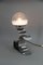 Table Lamp with Murano Glass Shade, 1980s, Image 8