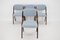 Czechoslovakian Dining Chairs in Bouclé and Bentwood, 1960s, Set of 4, Image 2