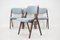 Czechoslovakian Dining Chairs in Bouclé and Bentwood, 1960s, Set of 4 3