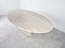 Vintage Oval Dining Table in Travertine, 1970s 5