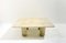 Mid-Century Italian Square Coffee Table in Travertine by Angelo Mangiarotti, 1970s 6