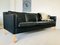 Dänisches Vintage Stouby Sofa aus Schwarzem Leder 8