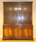 Brown Mahogany Cabinet Cupboard with Green Writing Slide from Bevan Funell 2