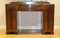 Art Deco Burr Walnut Dressing Table with Seven Drawers, 1920s 4