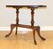 Antique Regency Oval Yew Wood Pie Crust Edge Coffee Table on Sabre Feet 5