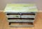 Antique Victorian Pine Lime Green Rustic Chest of Drawers 7