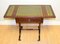 Mahogany Side Table with Lion Paw Castors from Bevan Funnell 13