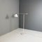 Mid-Century Modern Italian White Floor Lamp in Chrome, 1960s, Image 3