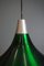 Lampe à Suspension Trompette Vintage en Métal Vert de Philips 5