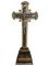 19th Century Napoleon III Metal Christ Argente on Cross, Image 1