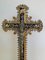 19th Century Napoleon III Metal Christ Argente on Cross, Image 2