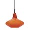 Space Age Pendant Lamp in Red from Peill & Putzler, 1970s 4