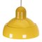 Osram Pendant Lamp in Yellow Plastic, 1970s 4