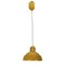 Osram Pendant Lamp in Yellow Plastic, 1970s, Image 3