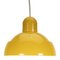 Osram Pendant Lamp in Yellow Plastic, 1970s 5