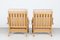 Modern Danish Oak Armchairs by C. F. Christensen / Silkeborg for CFC Silkeborg, Set of 2 4