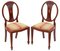 Antique Georgian Dining Chairs in Mahogany, 1910, Set of 2 1