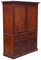 Antique Linen Press Wardrobe in Mahogany from Edwards and Roberts, 1800s 3