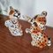 Cachorros de guepardo vintage de cerámica, Italia, 1972. Juego de 2, Imagen 5