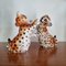Cachorros de guepardo vintage de cerámica, Italia, 1972. Juego de 2, Imagen 1