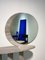 02 Titanium Round Mirror with Led-Lighting in Travertine from barh.design, Image 2