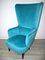 Velvet Lounge Chair in the style of Tom Dixon, Image 4